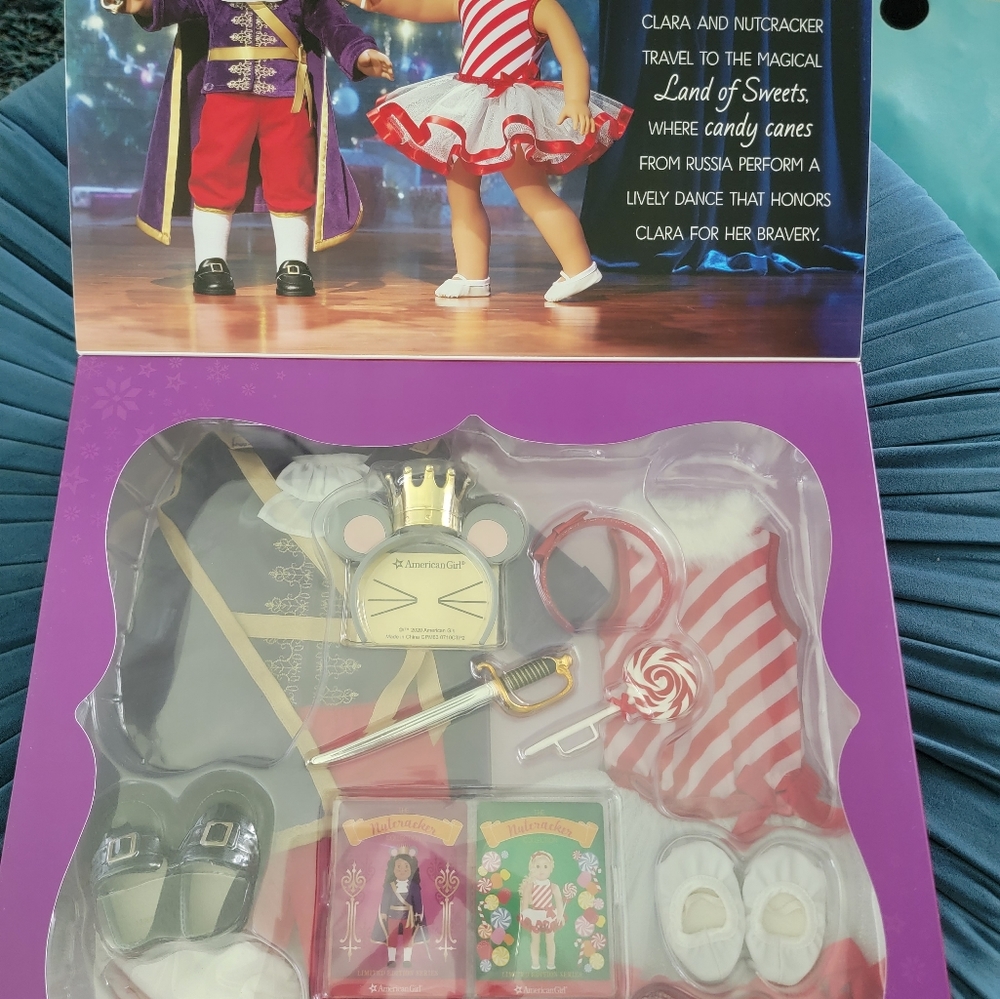 American Girl nutcracker mouse King and land of sweets outfit set